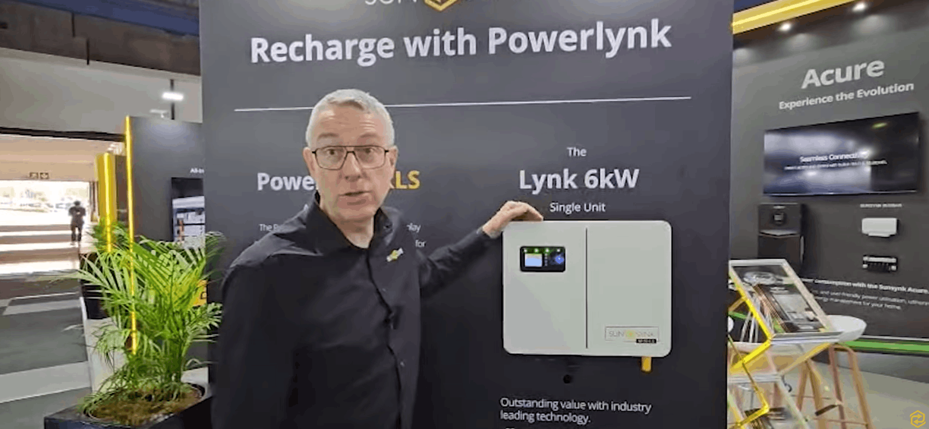 Sunsynk stand tour and latest solar storage solutions at Solar & Storage Live Africa 2025